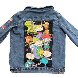 Nickelodeon Rugrats “Made in the 90’s” Oversized Jean Jacket | Size Medium